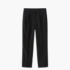 Herren Bundfaltenhose mit geradem Bein