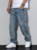 Herren Baggy Jeans mit loser Passform