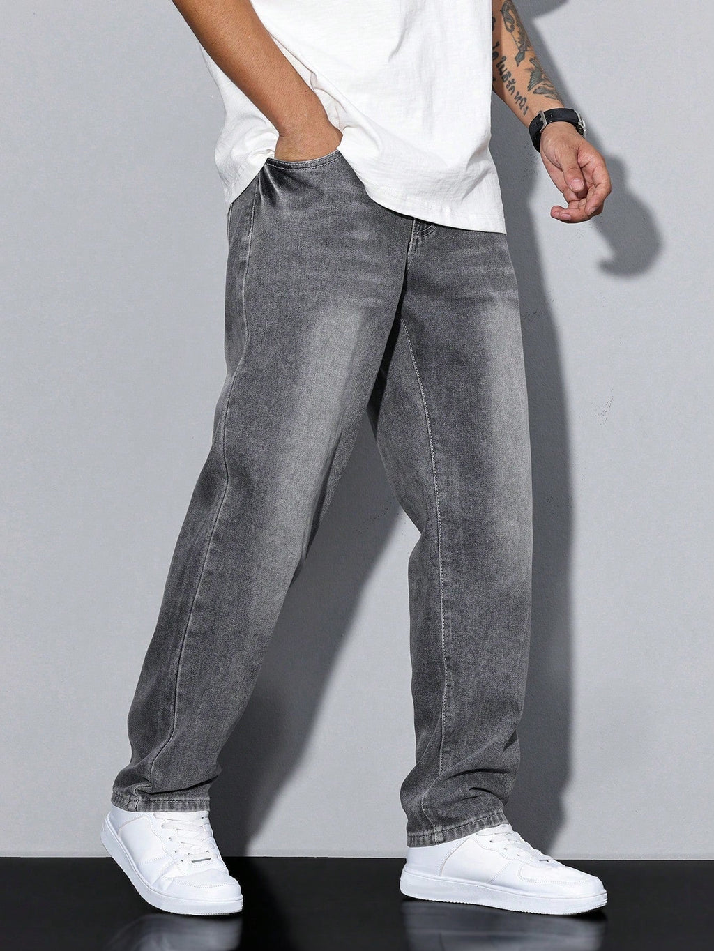 Herren Baggy Jeans mit loser Passform