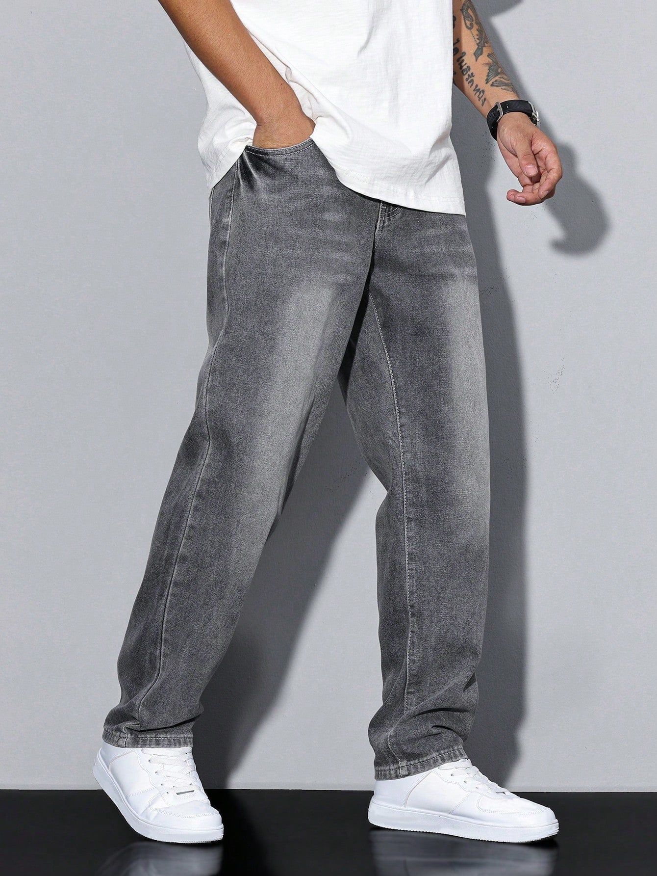 Herren Baggy Jeans mit loser Passform