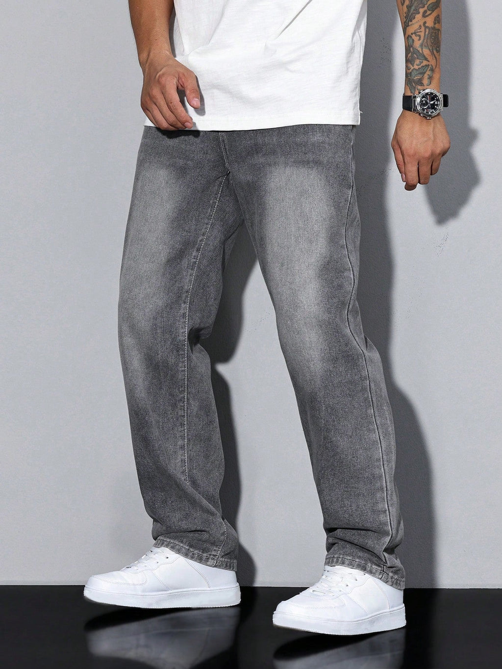 Herren Baggy Jeans mit loser Passform