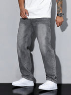 Herren Baggy Jeans mit loser Passform