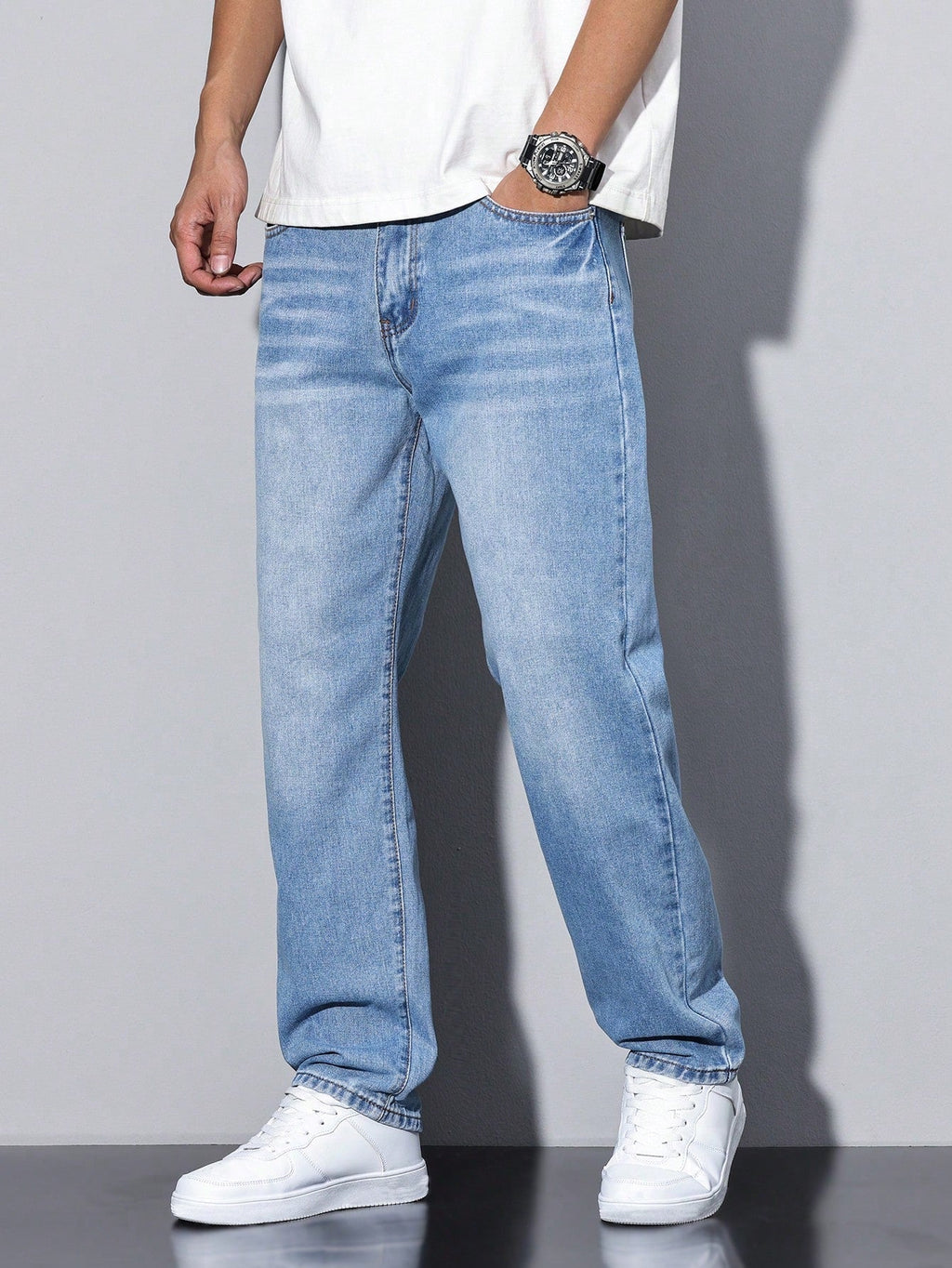 Herren Baggy Jeans mit loser Passform