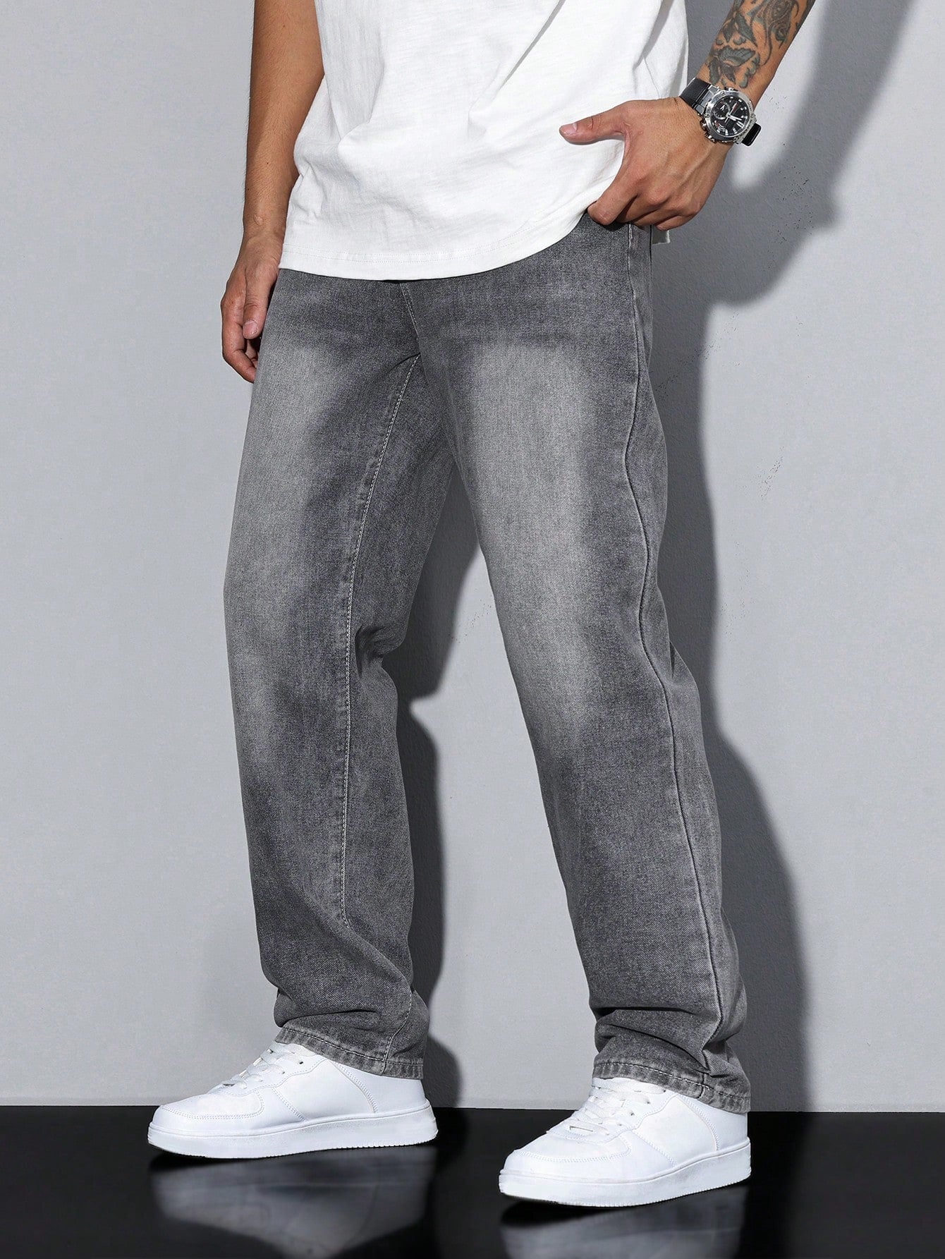 Herren Baggy Jeans mit loser Passform