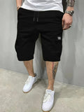 Herren Cargo-Shorts mit Kordelzug