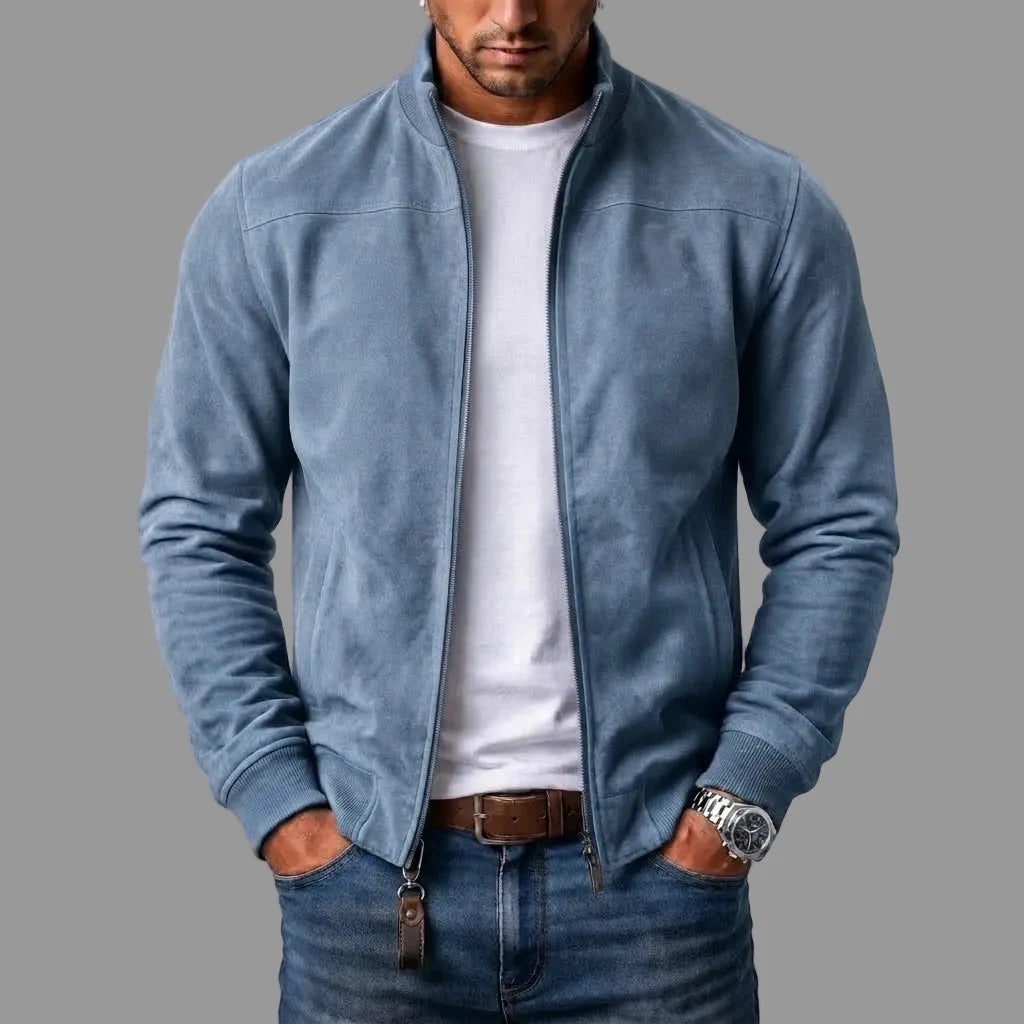 Herren Bomberjacke mit Stehkragen