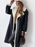 Damen langer Wintermantel