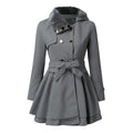 Damen Trenchcoat im Vintage Stil für den Übergang