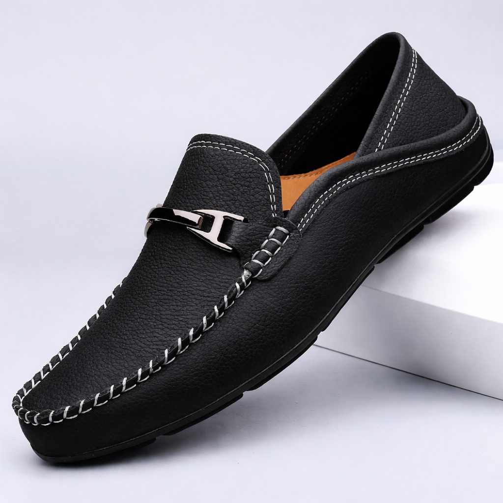 Herren Slipper mit Zierbügel