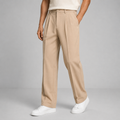 Herren Stoffhose mit Bundfalte und geradem Bein