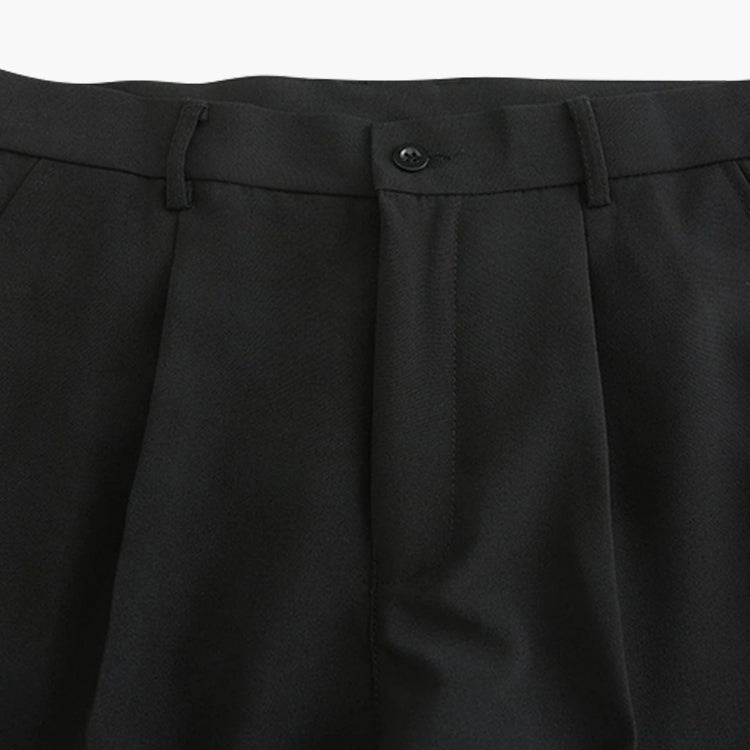 Herren Bundfaltenhose mit geradem Bein