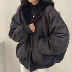 Damen Winterjacke im Bomber-Schnitt