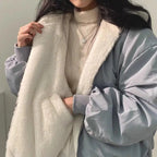 Damen Winterjacke im Bomber-Schnitt