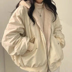 Damen Winterjacke im Bomber-Schnitt