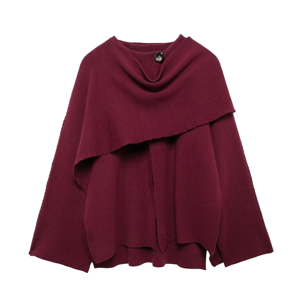 Damen Oversize Cape Mantel