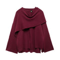 Damen Oversize Cape Mantel