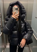 Damenjacke Pufferjacke Leichte Isolierung Slim Fit Modern