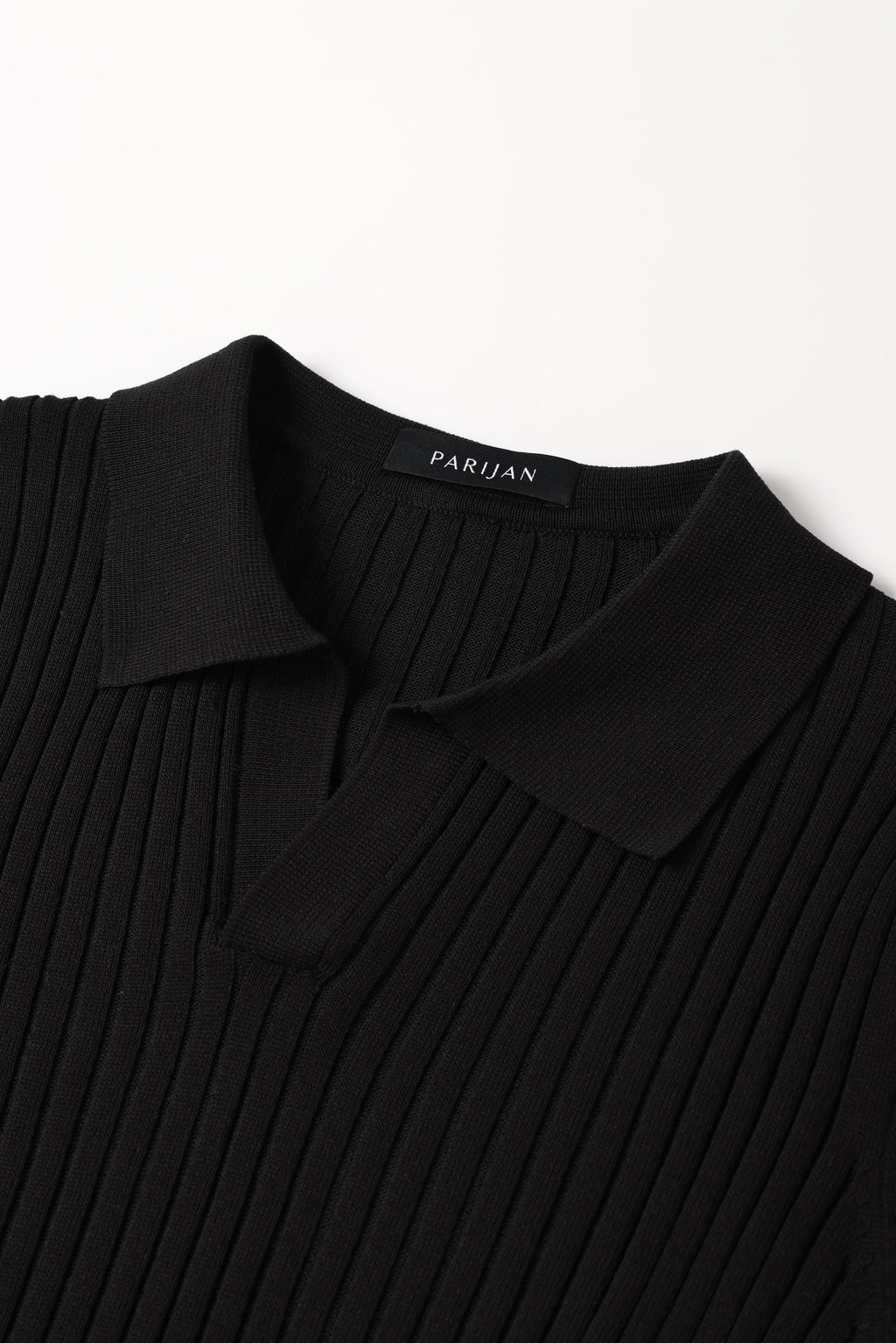 Herren Strickpoloshirt mit kurzen Ärmeln