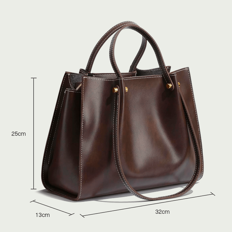 Damen Shopper mit Reissverschluss