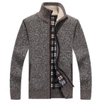 Herren warmer Strickpullover für kalte Tage
