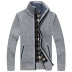Herren warmer Strickpullover für kalte Tage