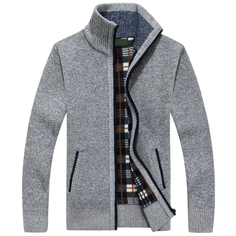 Herren warmer Strickpullover für kalte Tage