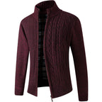 Herren warmer Strickpullover für kalte Tage