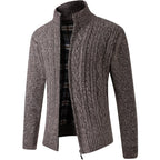 Herren warmer Strickpullover für kalte Tage