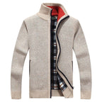 Herren warmer Strickpullover für kalte Tage