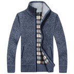 Herren warmer Strickpullover für kalte Tage