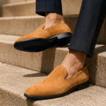 Herren Loafer zum Schlupfen aus Veloursleder