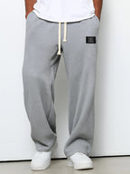 Herren weite Freizeithose mit Kordelzug