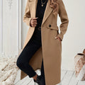 Damen Trenchcoat mit H Silhouette und Taillenband