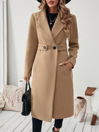 Damen Trenchcoat mit H Silhouette und Taillenband