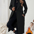 Damen Trenchcoat mit H Silhouette und Taillenband