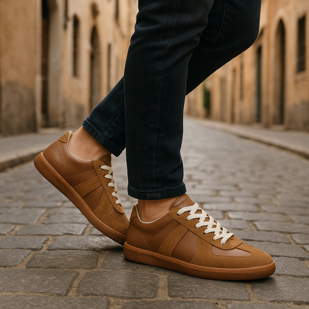 Herren Sneaker mit Schnürung und rutschfester Sohle
