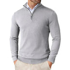 Herren Half Zip Pullover