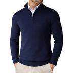 Herren Half Zip Pullover