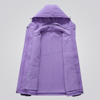 Damen 3 in 1 Jacke wasserdicht mit Kapuze