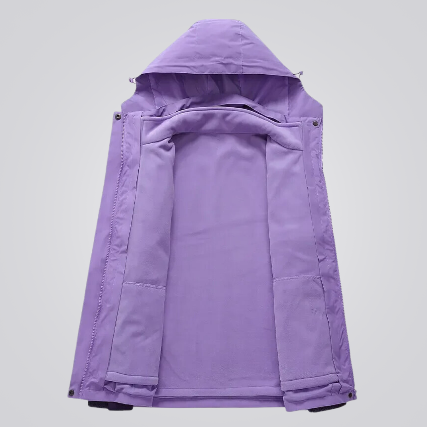 Damen 3 in 1 Jacke wasserdicht mit Kapuze