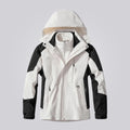 Damen 3 in 1 Jacke wasserdicht mit Kapuze