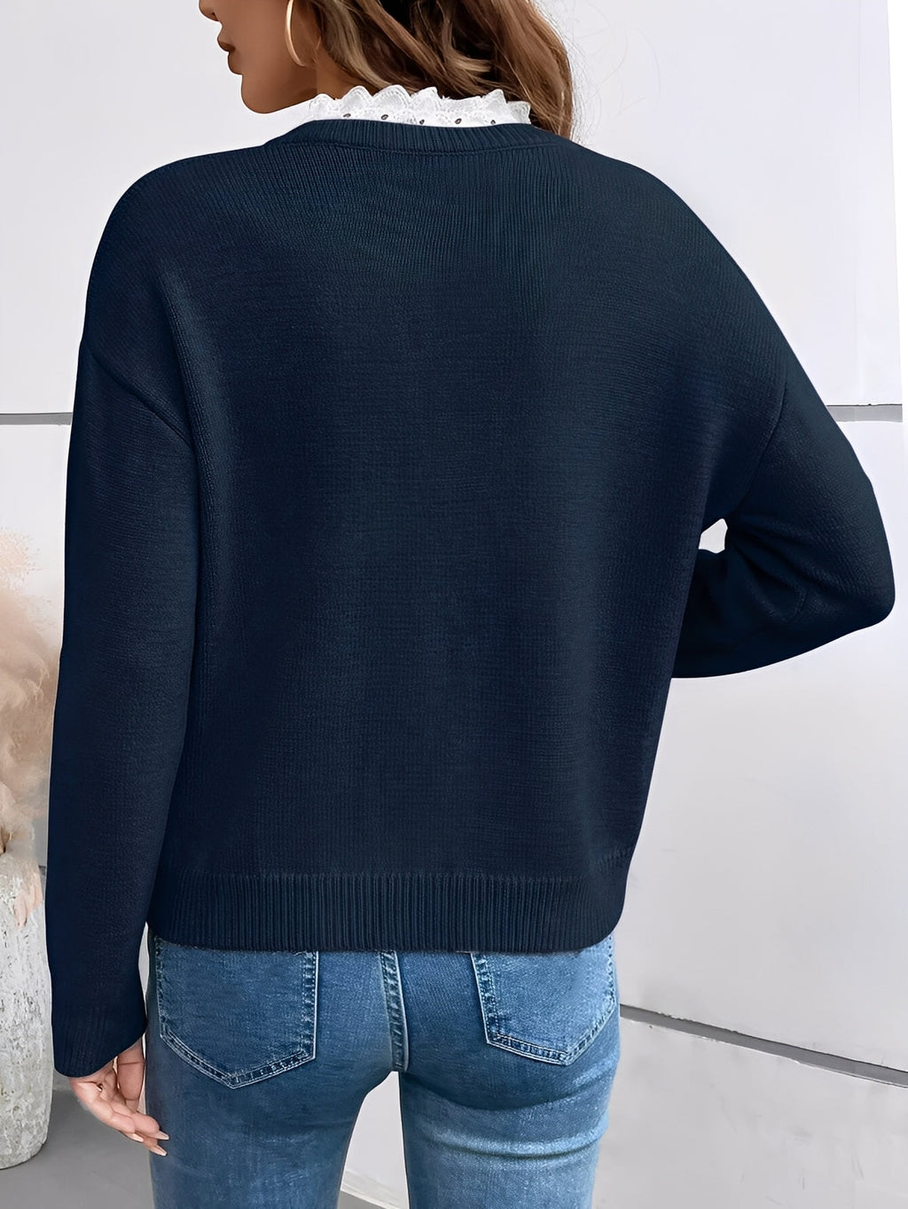 Damen eleganter Pullover