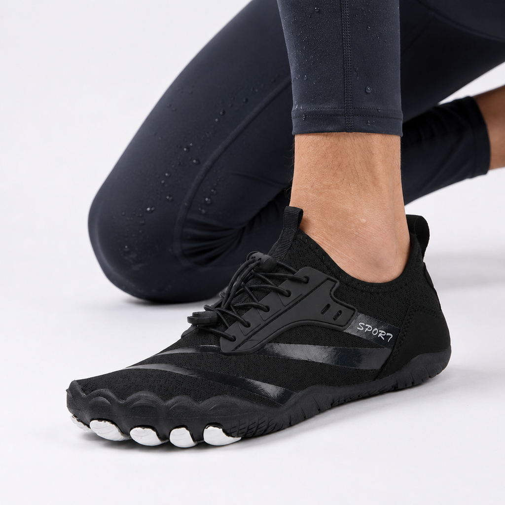 Herren Wasserschuhe schnelltrocknend mit Abflusslöchern