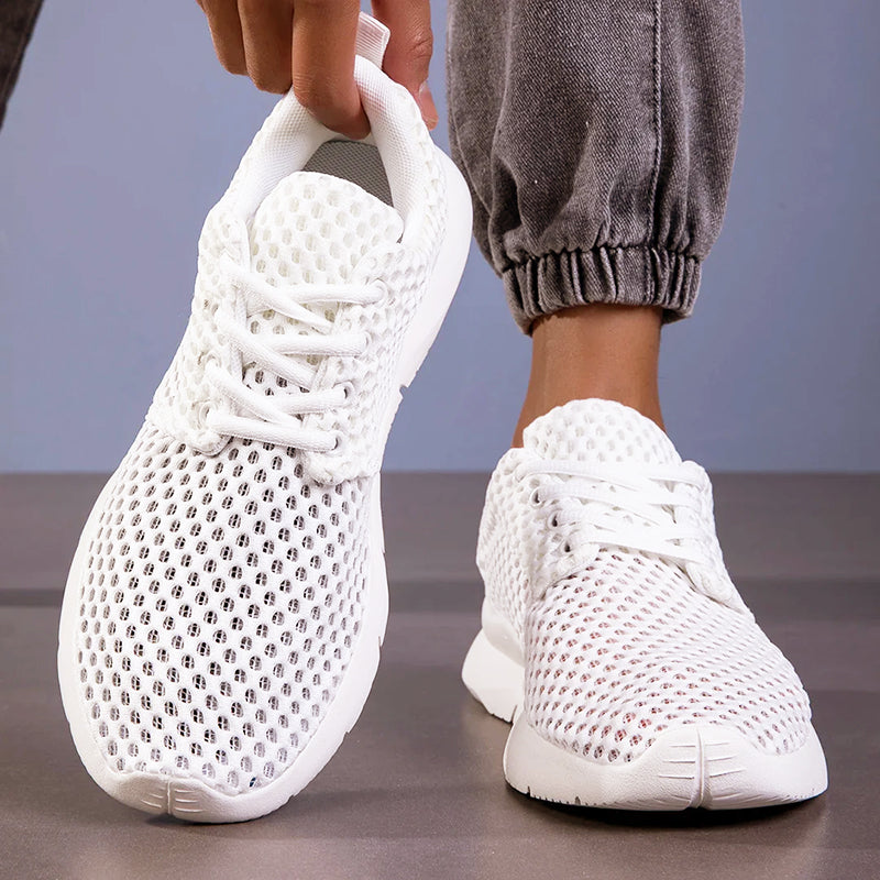 Herren Mesh-Sneaker mit flexibler Sohle