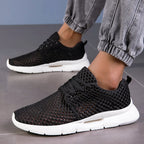 Herren Mesh-Sneaker mit flexibler Sohle
