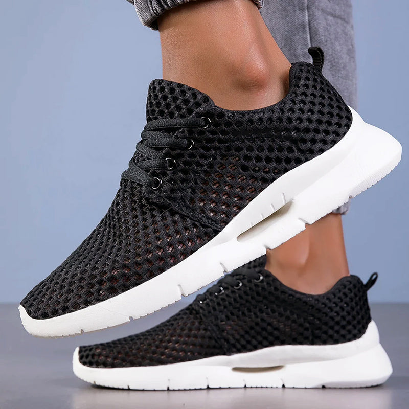 Herren Mesh-Sneaker mit flexibler Sohle