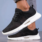 Herren Mesh-Sneaker mit flexibler Sohle