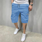 Herren Cargo-Shorts mit Kordelzug