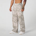Herren weite Jogginghose mit Camouflage Muster