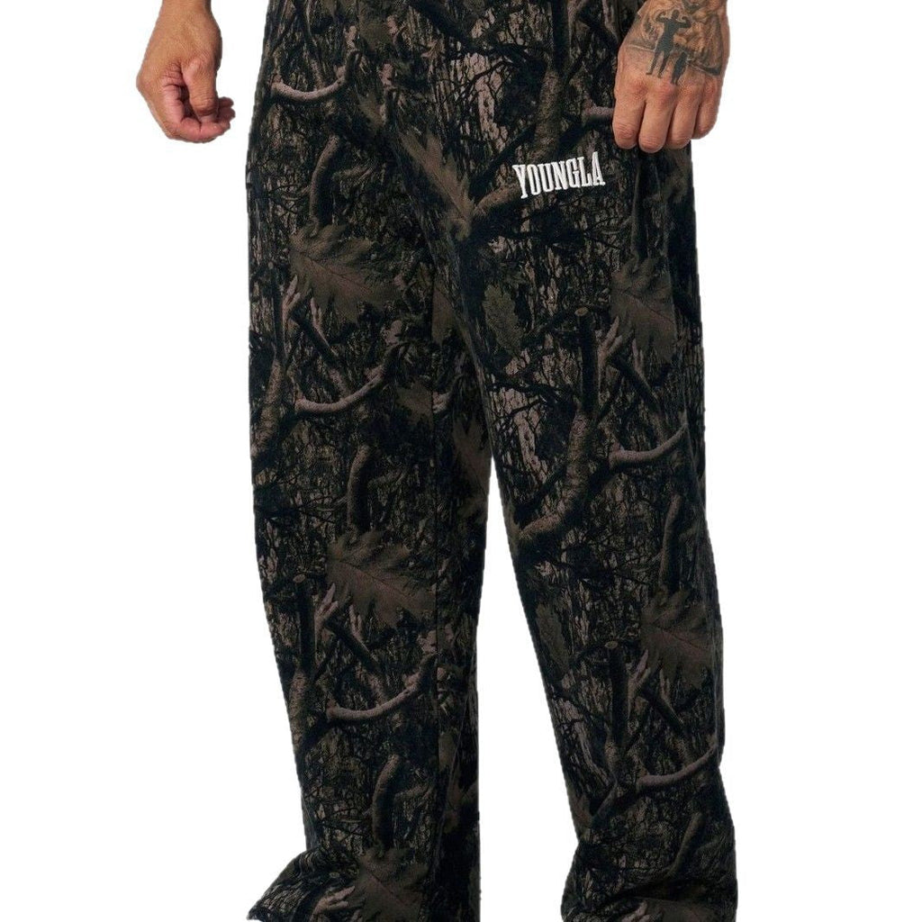 Herren weite Jogginghose mit Camouflage Muster